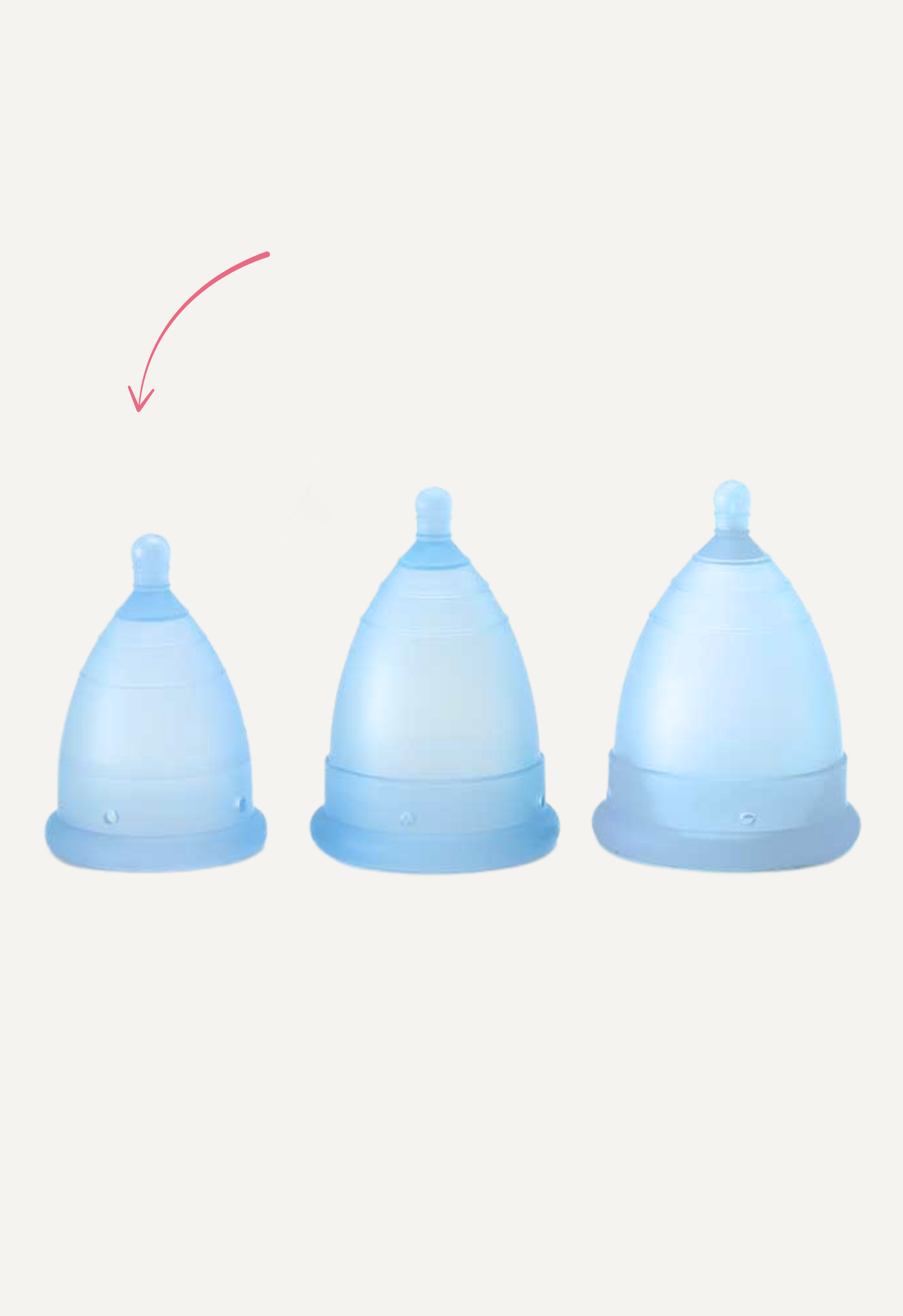 MonthlyCup Mini Blå