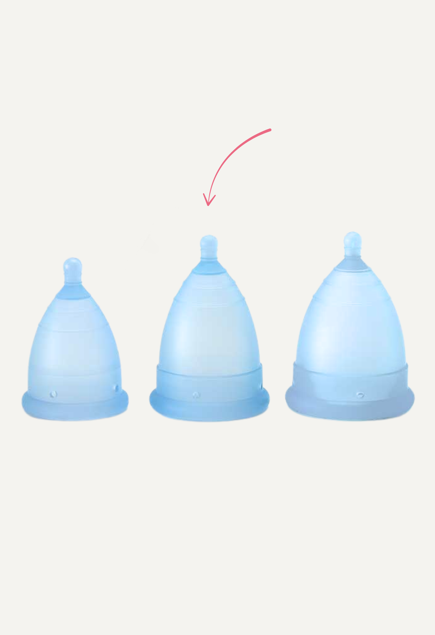 MonthlyCup Normal Blå